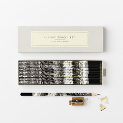 Marbled pencil pack Boxed
