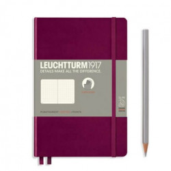LT NOTEBOOK B6 Soft port red 123 p. dotted