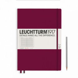 LT NOTEBOOK A6 Hard port red 187 p. ruled