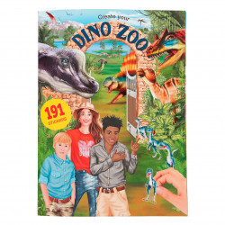 Dino World Zoo Tarrakirja