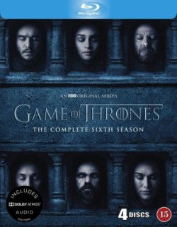 Game of Thrones - The Complete 6. Season Blu-Ray (4 discs)