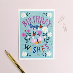 Birthday Wishes Card Female Birthday Card Cards For Her