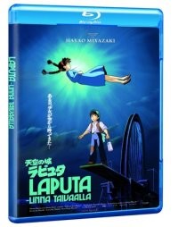 X Laputa - Linna taivalla Blu-Ray ja DVD