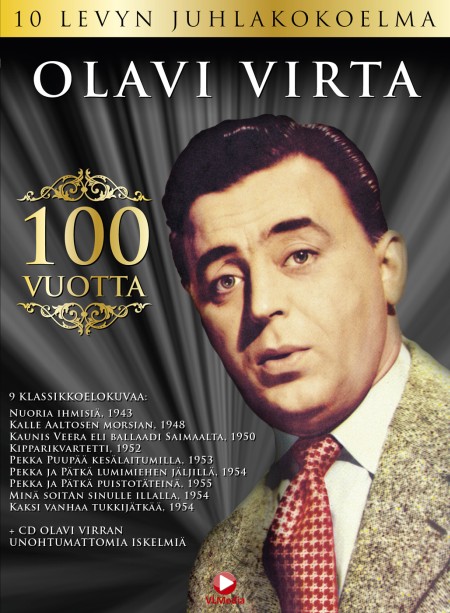 Olavi virta 100-vuotta juhlajulkaisu 10-dvd/cd-box