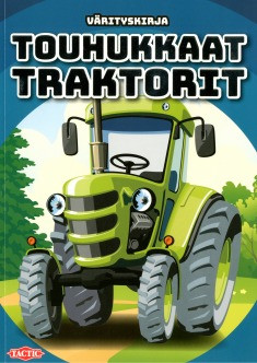 Touhukkaat traktorit vrityskirja