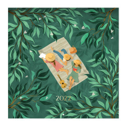 Seinkalenteri 2022 30x30 Polka Paper
