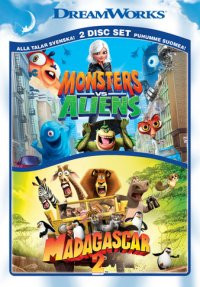 Monsters vs Aliens & Madagascar 2 2-DVD