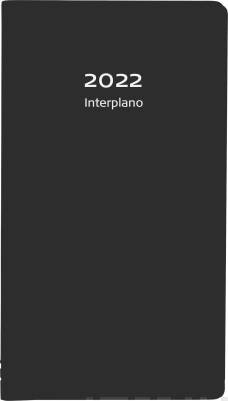 Interplano, musta muovikansi (kaksikielinen)