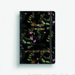 Notebook Deluxe A5, flower