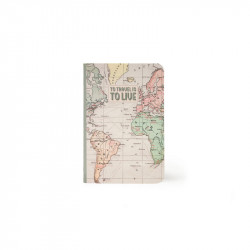 QUADERNO SMALL LINED - TRAVEL