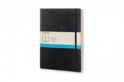 MOLESKINE NOTEBOOK EXTRA LARGE DOTTED BLACK SOFT COVER