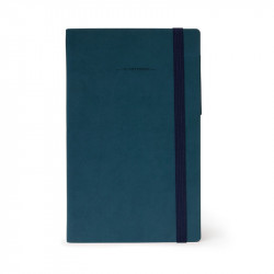 MY NOTEBOOK - DOTTED - PETROLBLUE