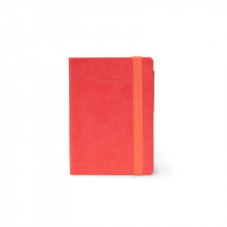 MY NOTEBOOK - SMALL LINED NEON CORAL