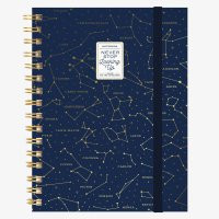 SPIRAL NOTEBOOK - LARGE LINED - STARS
