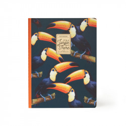 QUADERNO LARGE - LINED - TOUCANS