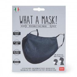 WHAT A MASK! - REUSABLE FACE MASK - GEOMETRIC