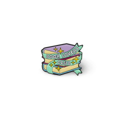 Enamel Metal Pin - Pin Your Style Book Lover