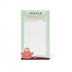 PAPER THOUGHTS - NOTEPAD - INHALE EXHALE SLOTH