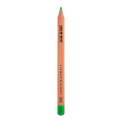LIFE IS BETTER IN-JUMBO FLUORESCENT COLOURED CRAYONS-GREEN