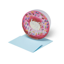 GREETING CARDS - 7X7 DONUT