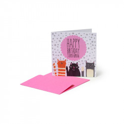 GREETING CARDS - 7X7 CATS