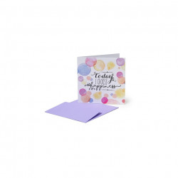 GREETING CARDS - 7X7  HAPPINESS