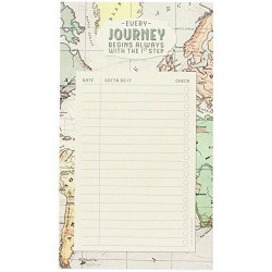 PAPER THOUGHTS - NOTEPAD - MAP