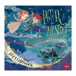 UNCOATED PAPER CALENDAR 2021 - 30X29 cm PETER&WENDY