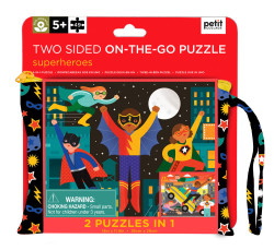 SUPERHEROES ON THE GO 2 IN 1 PZ