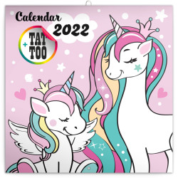 Happy Unicorns seinkalenteri 2022