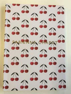Notebook A5 rld. / cherry