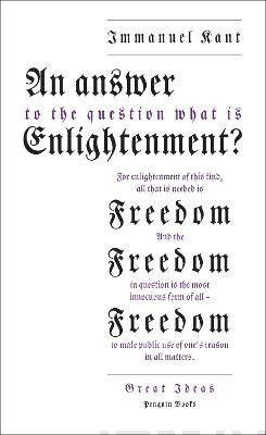 An Answer to the Question: ’What is Enlightenment?’