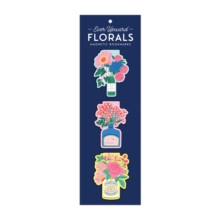 Ever Upward Florals Shaped Magnetic Bookmarks