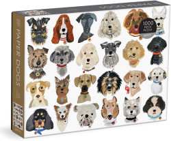 Paper Dogs 1000 Pc Puzzle