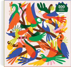 Chromatic Birds Jigsaw Puzzle, Multicoloured, 500 Pieces