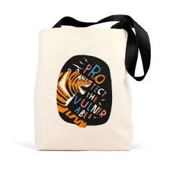 Protect the Vulnerable Tote Bag
