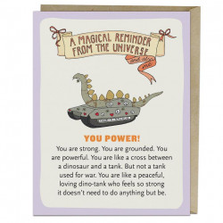 You Power Affirmators! Greeting Card