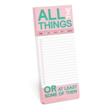 All The Things Make-a-List Pads