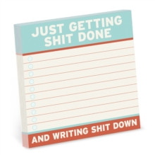 Getting Shit Done Sticky Notes (4 x 4-inches)