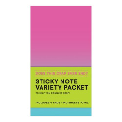 Does This Crap Ever End? Sticky Notes Variety Pack Set