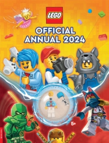 LEGO (R) Books: Official Annual 2024 (with gamer LEGO (R) minifigure)