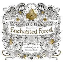 Enchanted Forest : An Inky Quest & Colouring Book