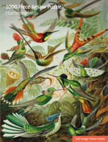 Adult Sustainable Jigsaw Puzzle V&A: Humming Birds : 1000-pieces. Ethical, Sustainable, Earth-friendly.
