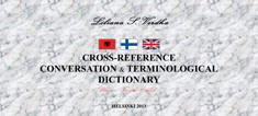 Cross-reference conversation - albania-suomi-englanti -sanakirja