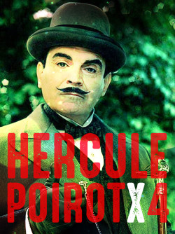 Agatha Christien nelj Hercule Poirot -pokkaria